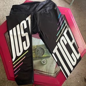 Girls Justice leggings size 18